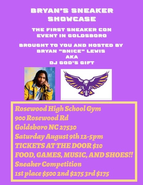 Local Coach and Artist Bryan Lewis Hosts Inaugural Sneaker Showcase to Unite Goldsboro Community