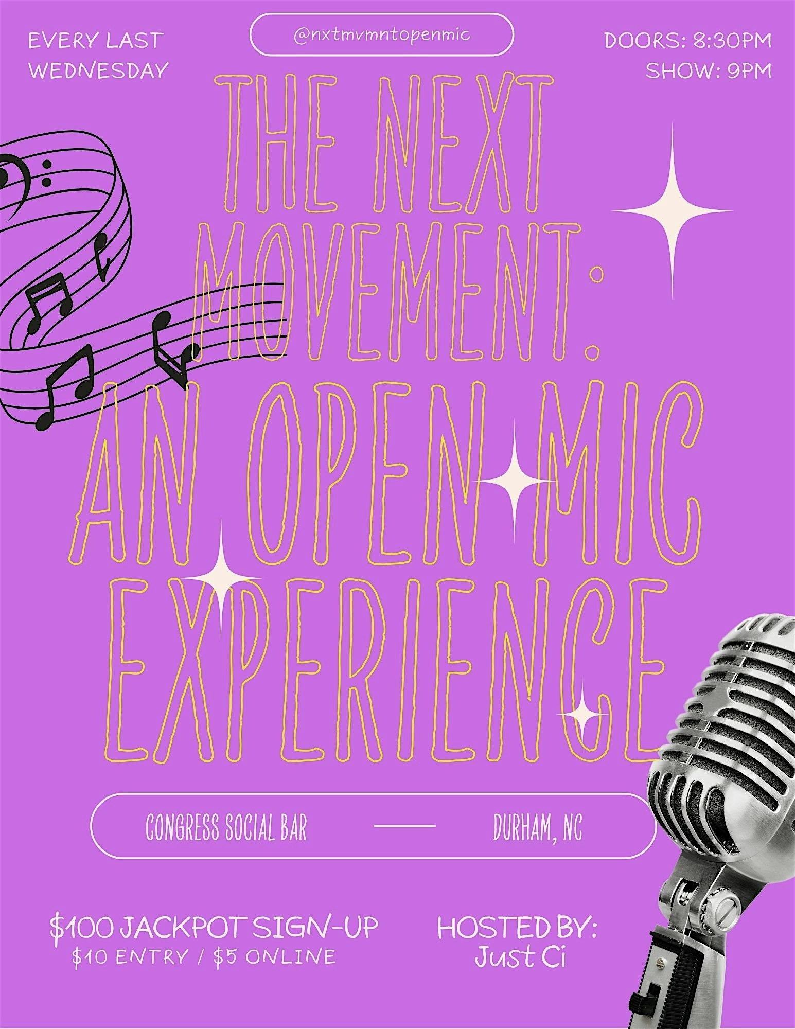 “The Next Movement” Brings Artists Together for Durham’s Hottest Open Mic Night