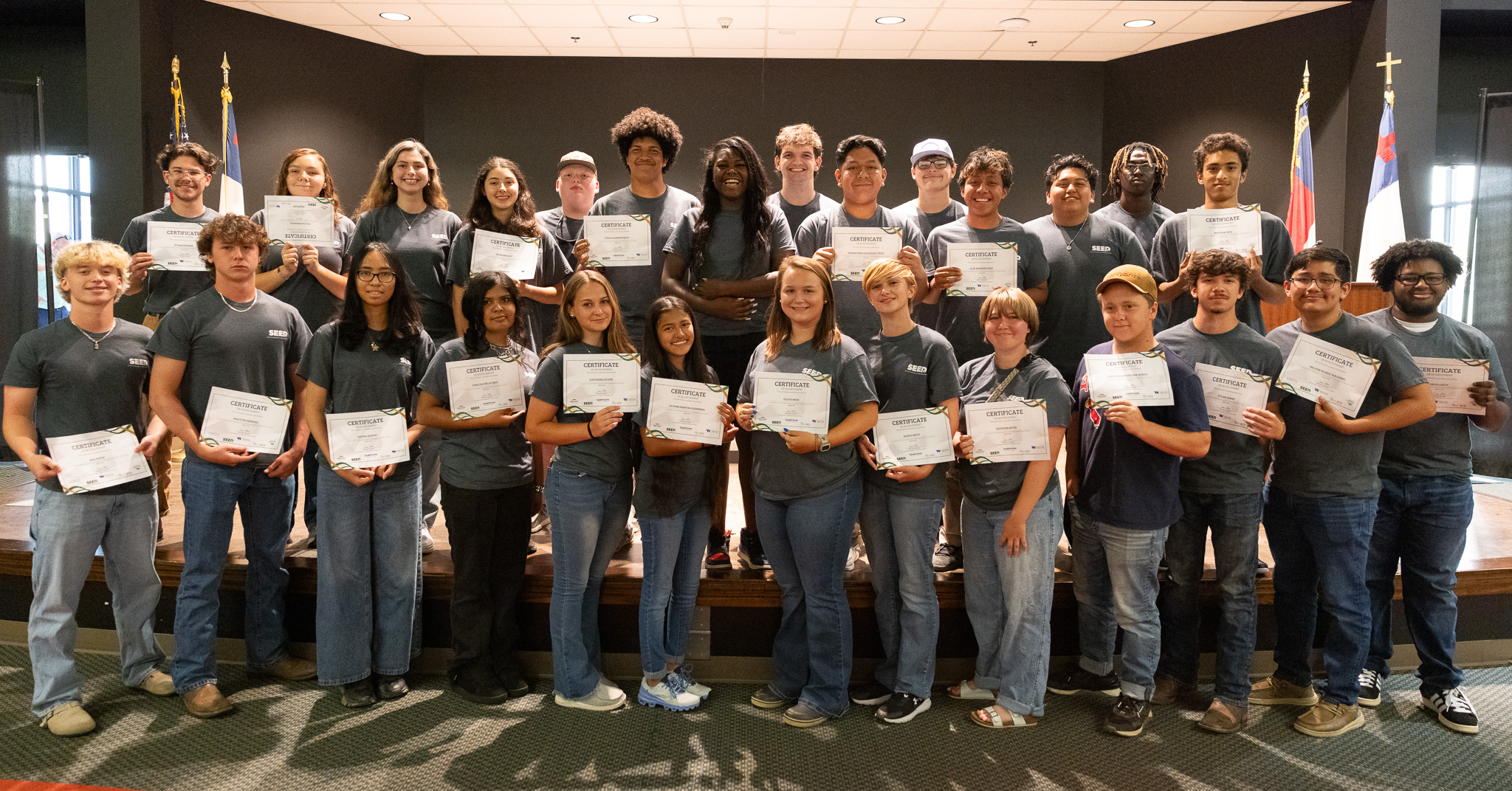 Students Complete SEED Pre-Apprenticeship Academies in Southeastern North Carolina