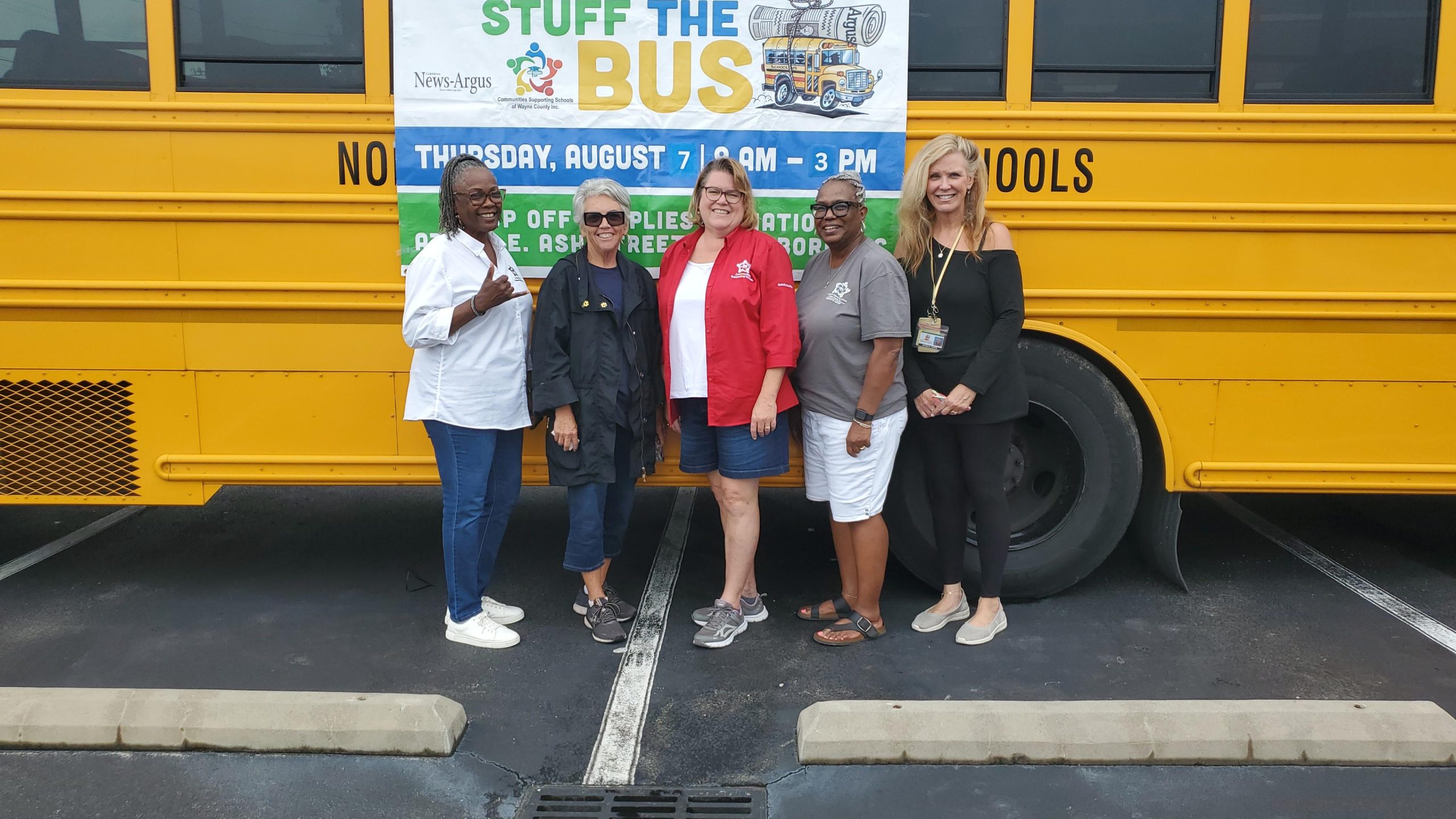 Community Supporting Schools Celebrates 20 Years of “Stuff the Bus” Initiative