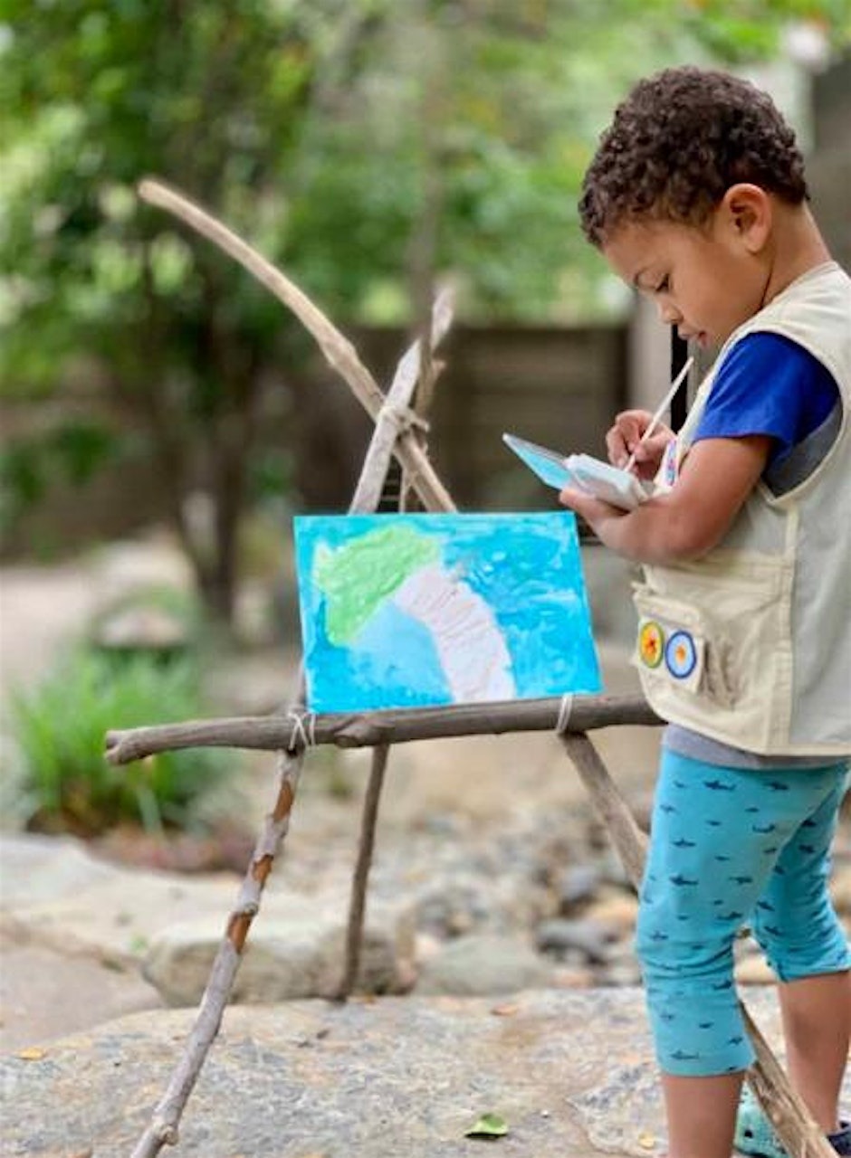 North Carolina Museum of Art Hosts Outdoor Paint and Play Event for Children