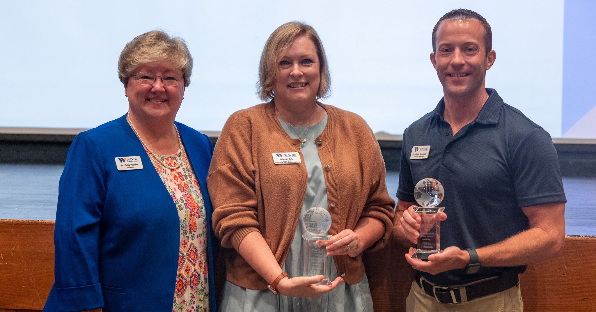 Wayne Community College Honors Two Faculty with 2025 Distinguished Chair Awards