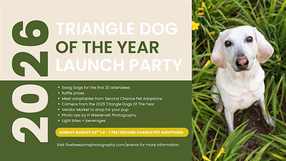 Local Pet Photography Contest Raises Over $20K for Triangle Animal Rescue
