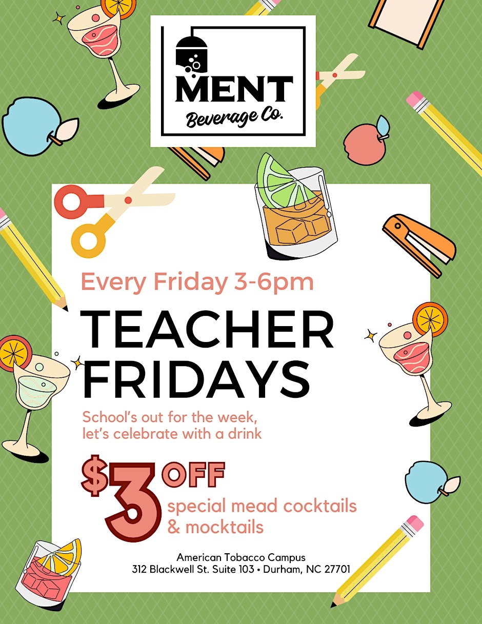 Durham Beverage Company Welcomes Back Educators with “Teacher Fridays” Event