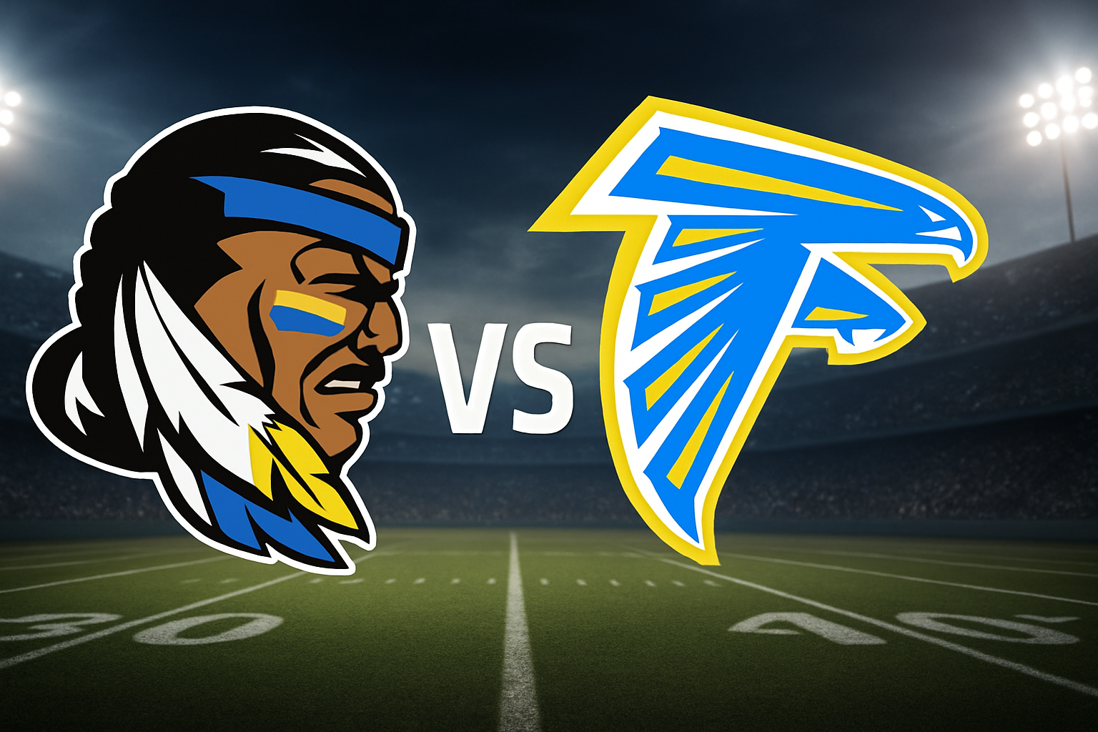 Game of the Week: Battle Under the Lights: Falcons Soar Into Eastern Wayne Territory for Epic Friday Night Showdown