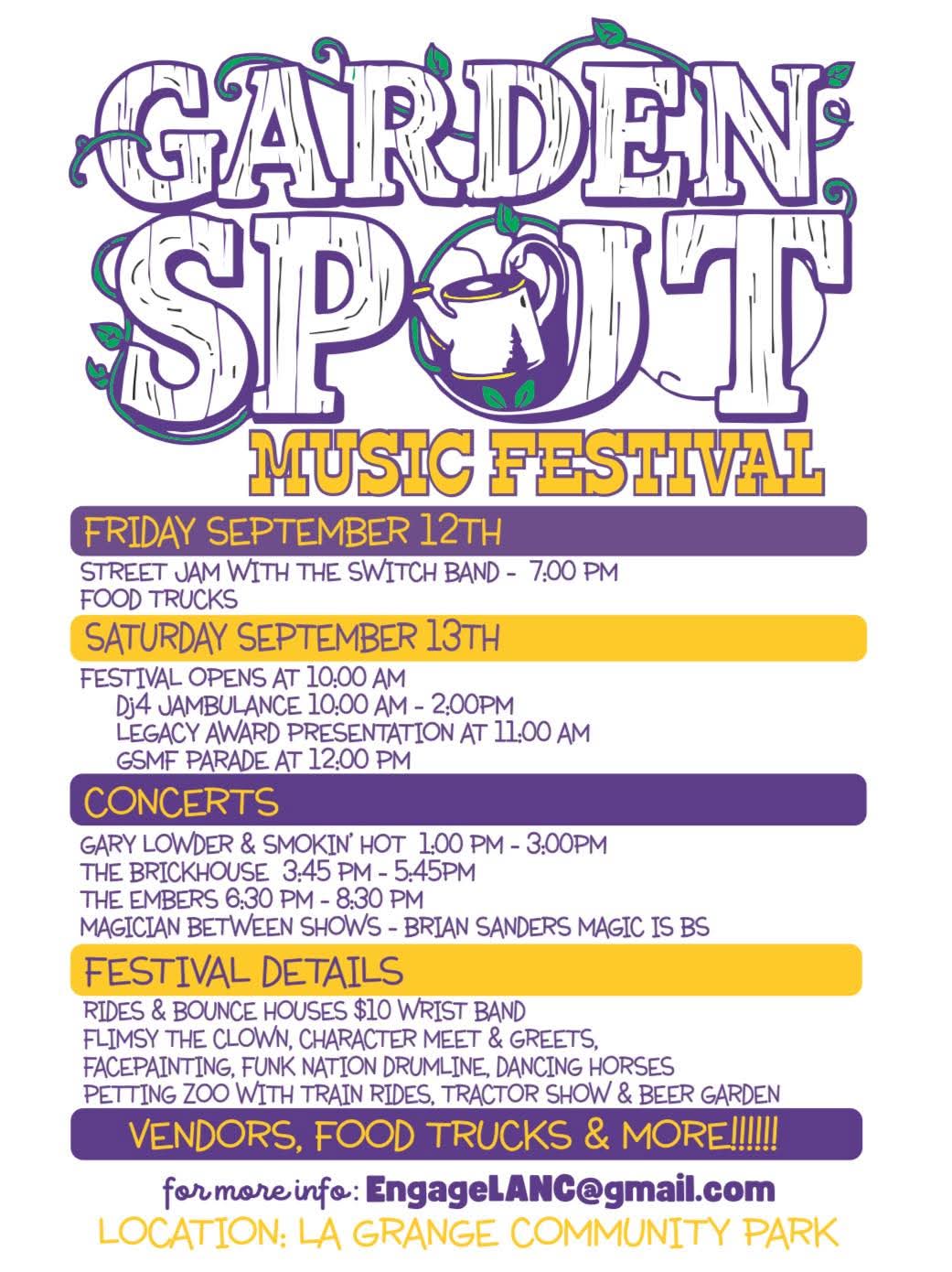 Garden Spot Music Festival