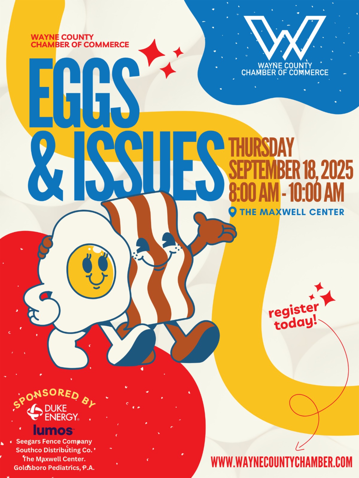 Wayne County Leaders to Gather for Eggs & Issues Networking Breakfast