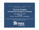 Habitat for Humanity Breaks Ground on McNair Heights Development as Local Retailers Gain New Healthcare Options
