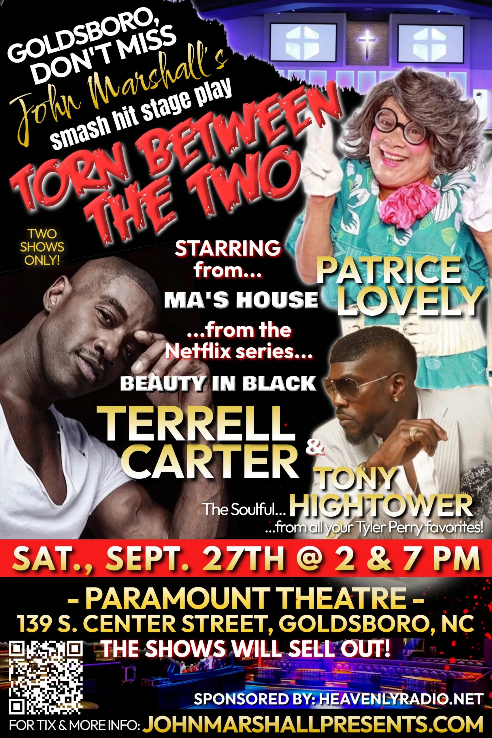 Star-Studded Stage Production “Torn Between The Two” Coming to Paramount Theatre