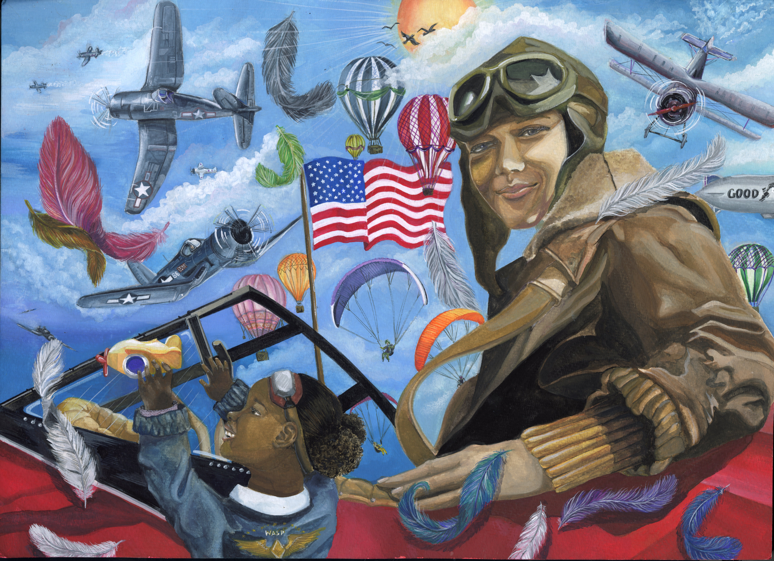 North Carolina Invites Young Artists to Take Flight in 2026 Aviation Art Contest