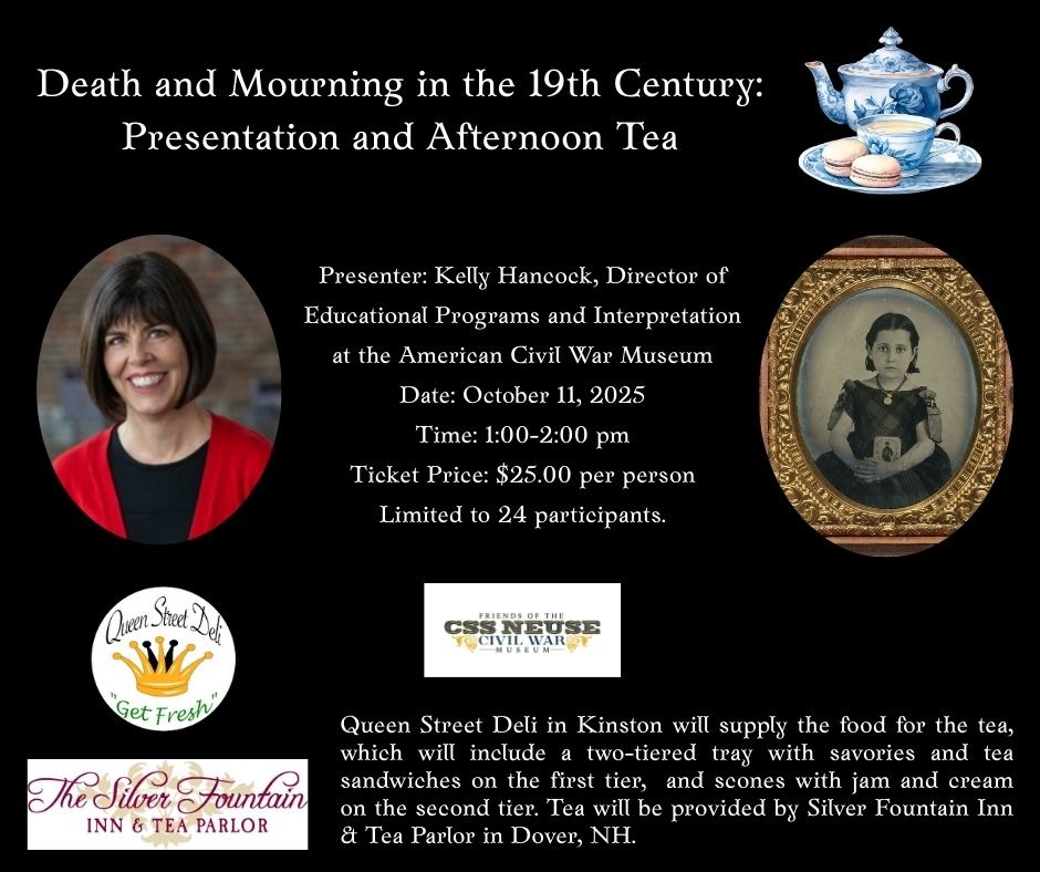 Death and Mourning in the 19th Century: Presentation and Afternoon Tea