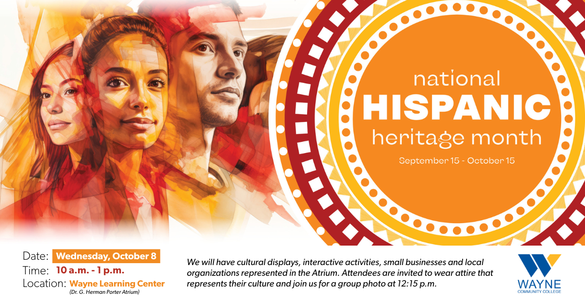 Wayne Community College to Host Hispanic Heritage Month Celebration