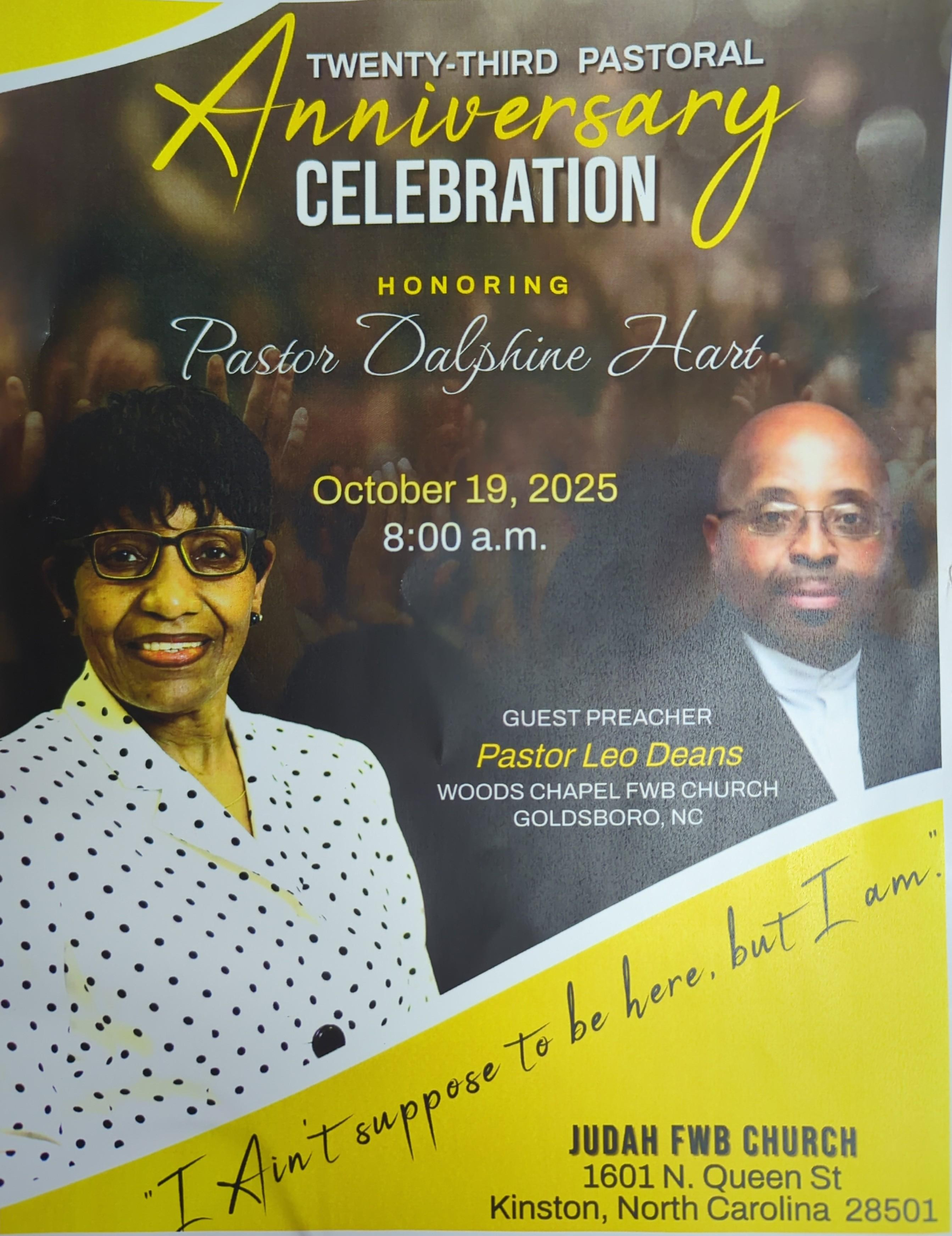 23rd Pastoral Anniversary Celebration