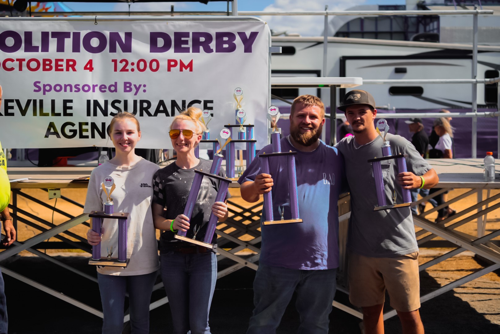 Local Drivers Dominate at Wayne Regional Agricultural Fair Demolition Derby