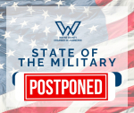 State of the Military Event Postponed Due to Appropriations Lapse
