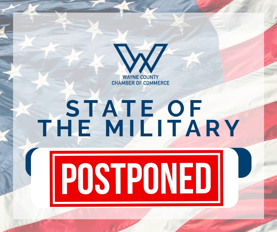 State of the Military Event Postponed Due to Appropriations Lapse
