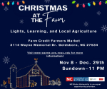 “Christmas at the Farm” Debuts at Maxwell Regional Agricultural Center