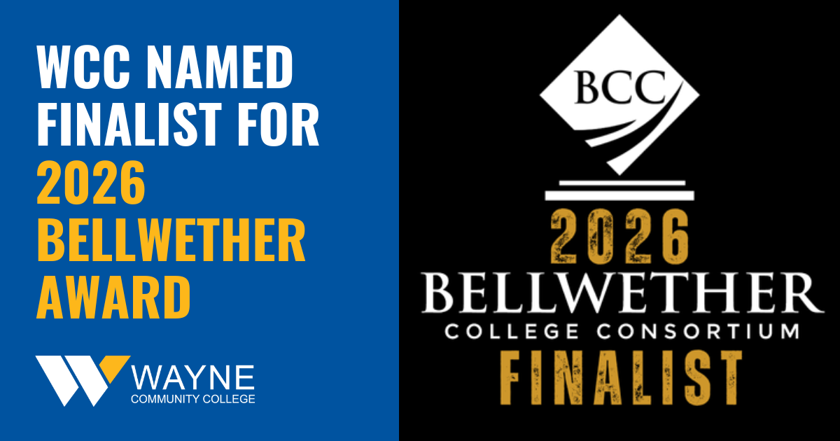 WCC Named Finalist for 2026 Bellwether Award