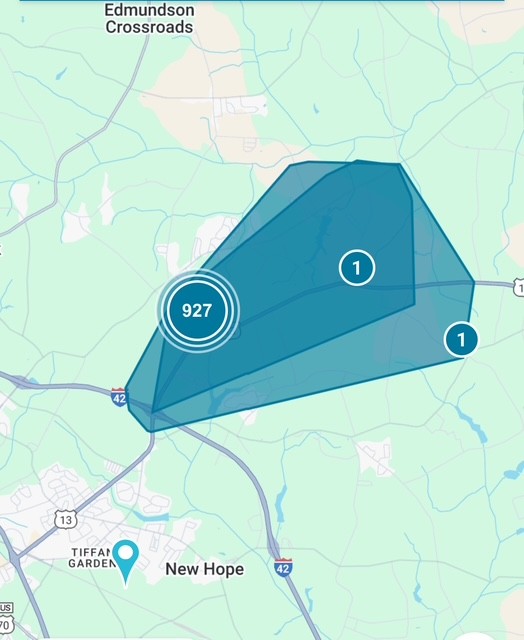Power Outage Affects Hundreds in Eastern Wayne Area