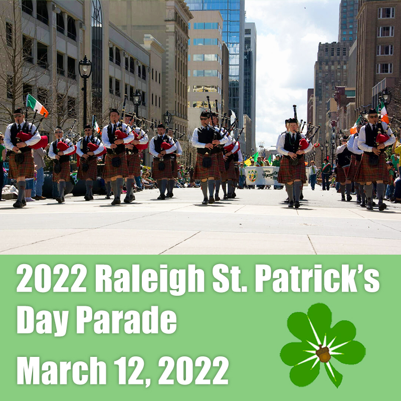 Raleigh St. Patrick’s Day Parade 2022