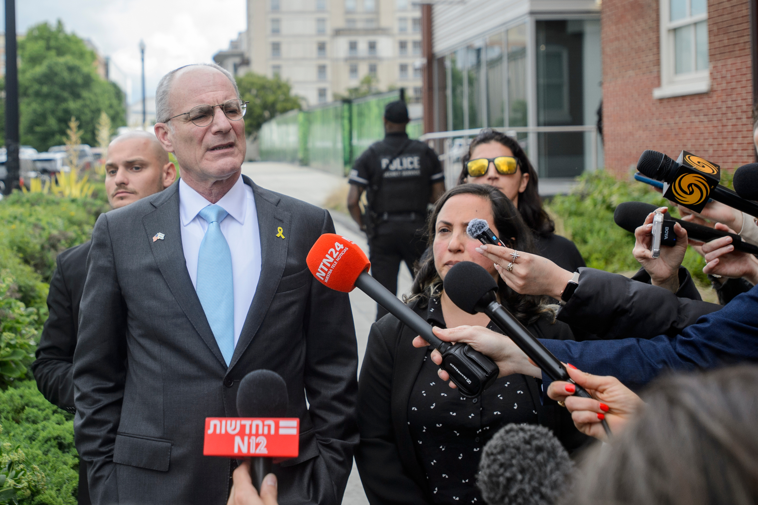 Court papers say suspect in embassy killings declared, ‘I did it for Palestine, I did it for Gaza’
