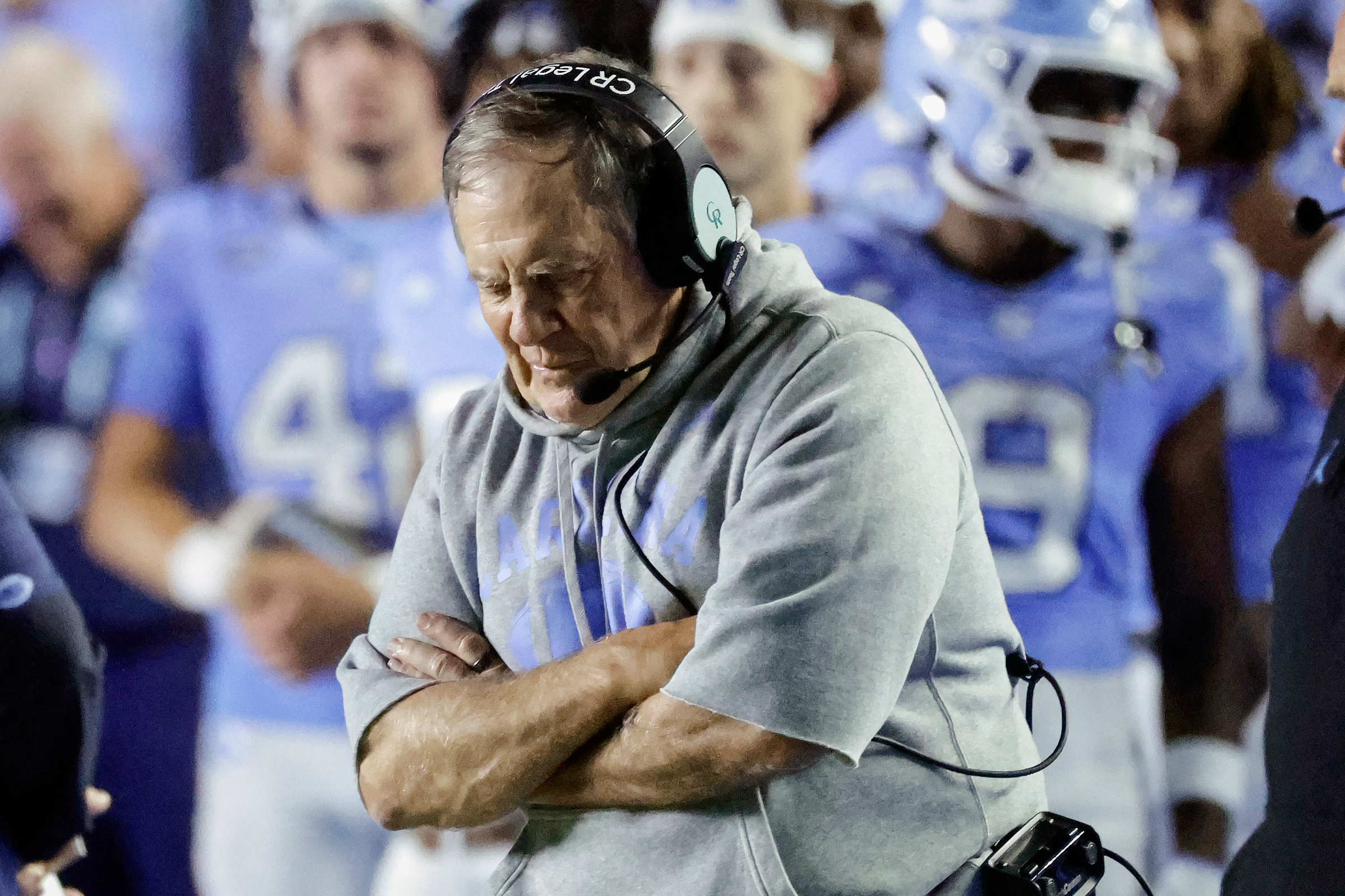 Belichick’s Tar Heels get short turnaround for Charlotte after opening-night flop against TCU
