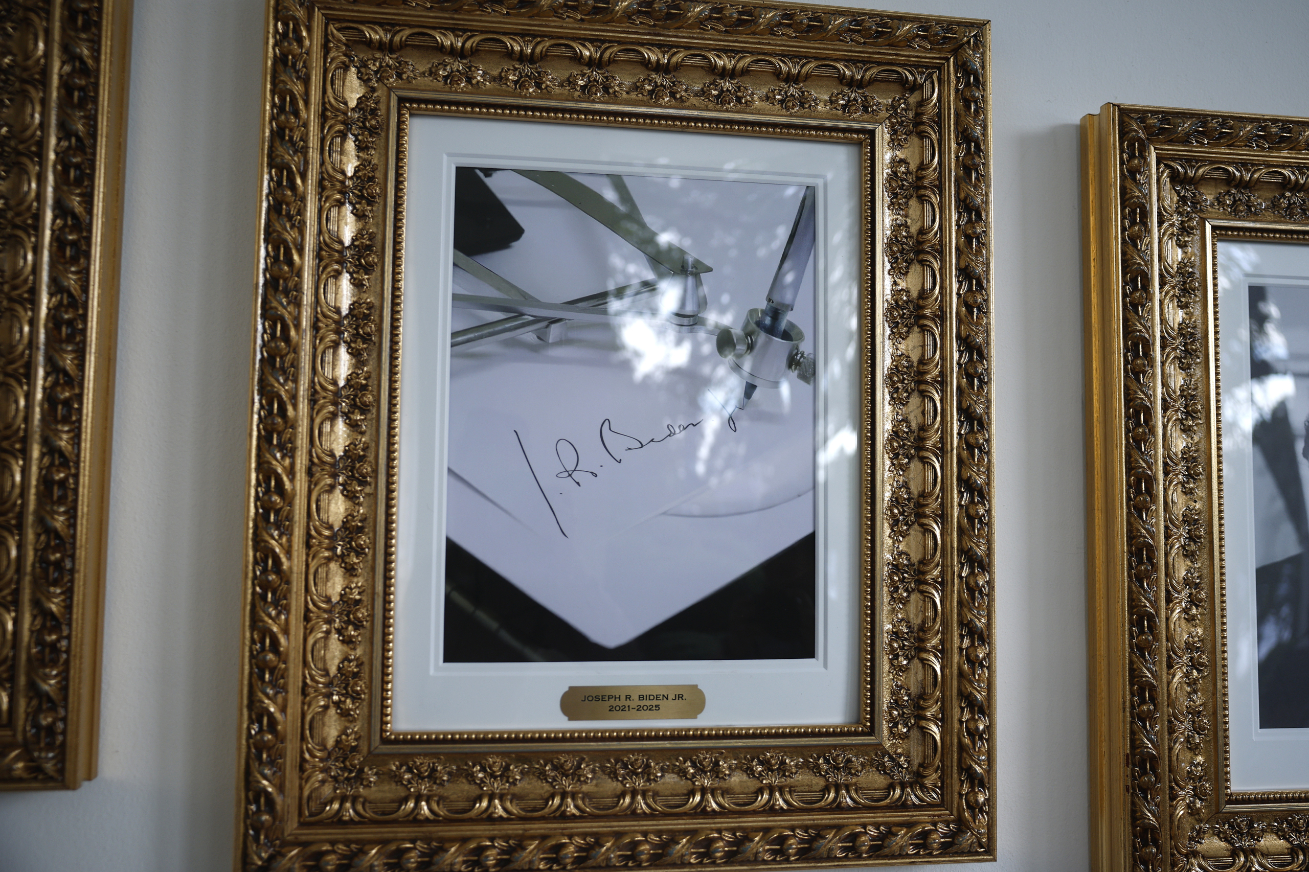 Trump snubs Biden with autopen photo on new Presidential Walk of Fame