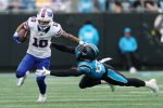 James Cook runs for 216 yards and 2 TDs, Allen accounts for 3 TDs as Bills rout Panthers 40-9