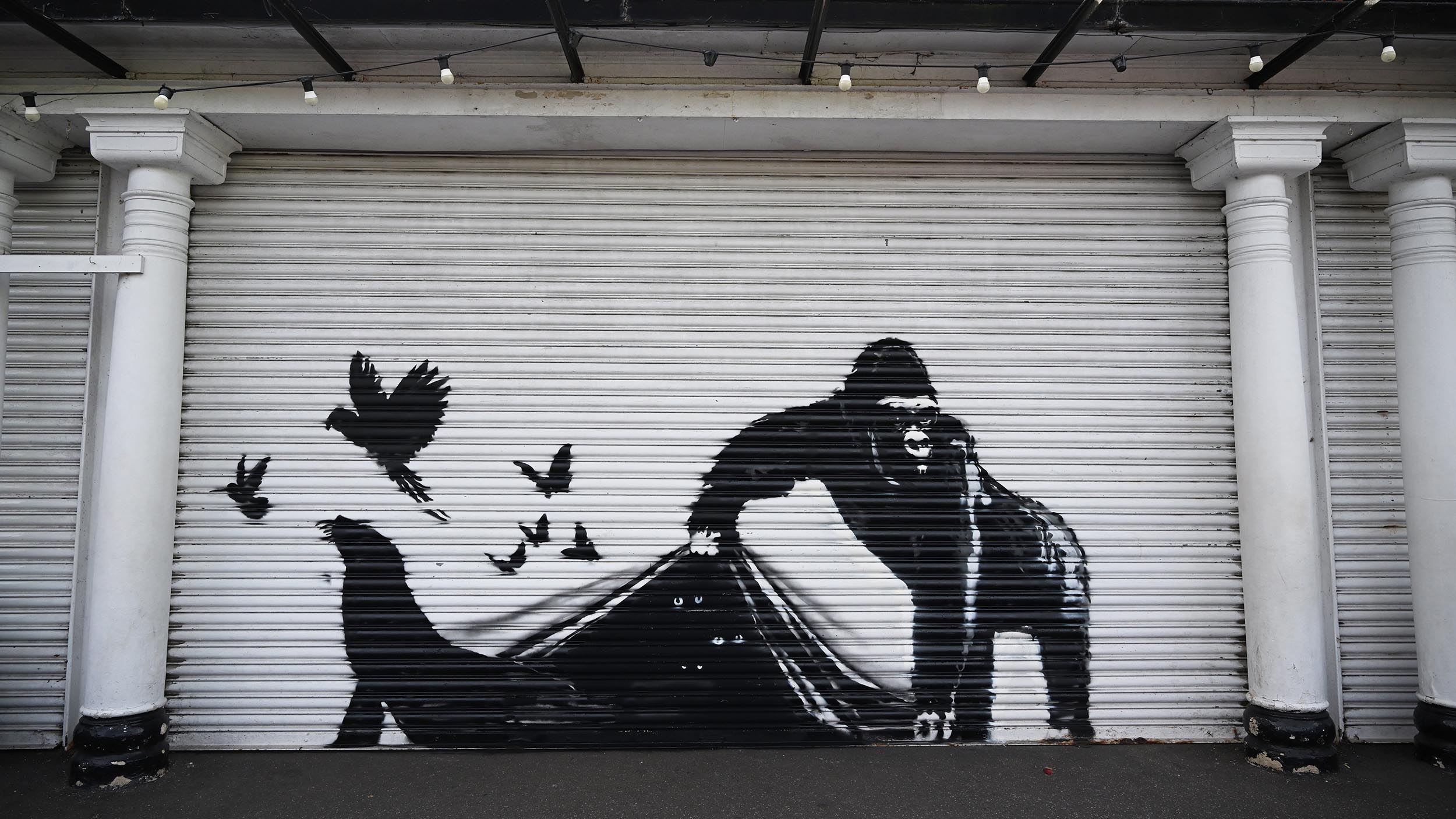 Banksy London Zoo mural offers clue to why wild animals have been appearing all over city