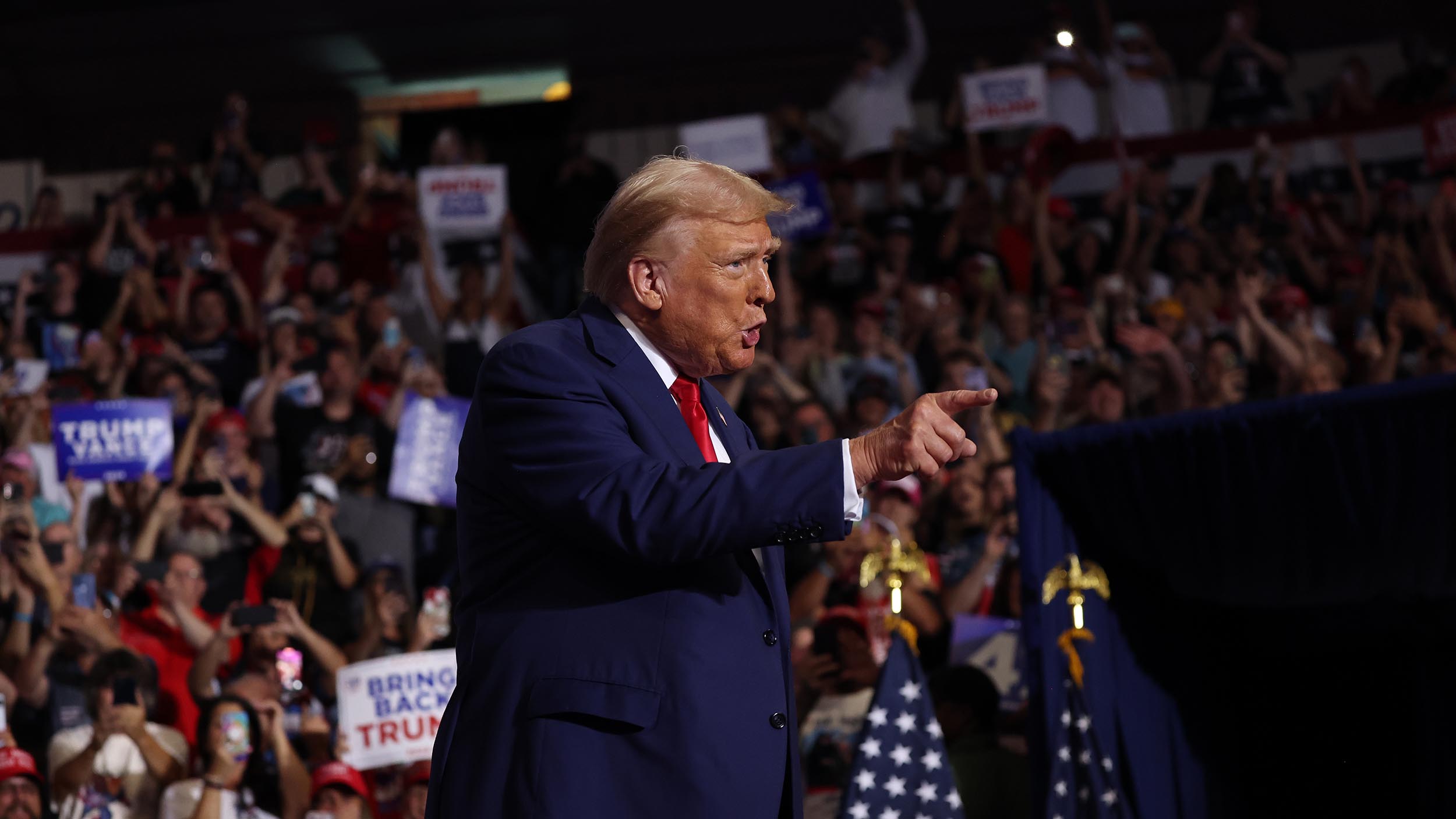 Trump will campaign in NC this week as he struggles to adjust to Harris