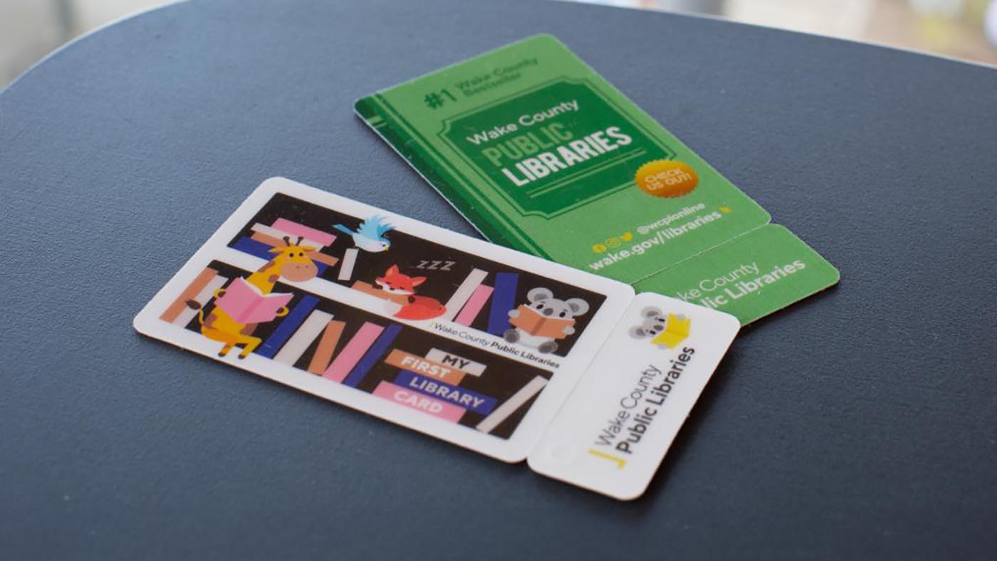 Wake County libraries unveil new library card designs - WPTF-AM