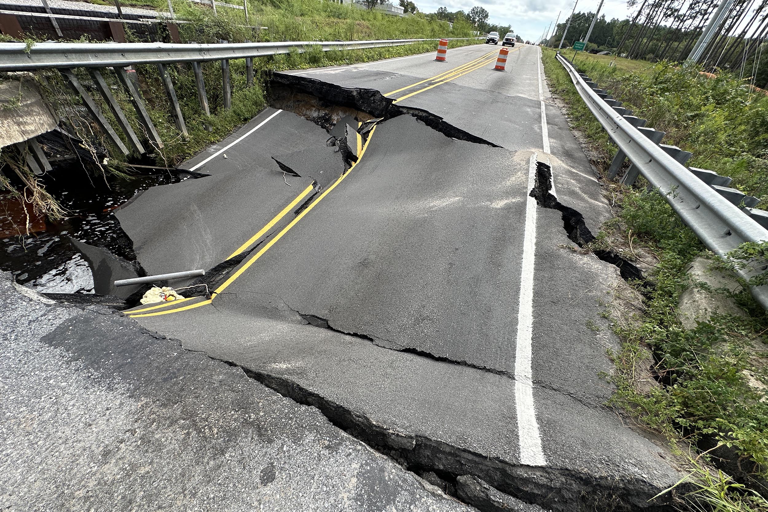 North Carolina’s coast has been deluged by the fifth historic flood in 25 years