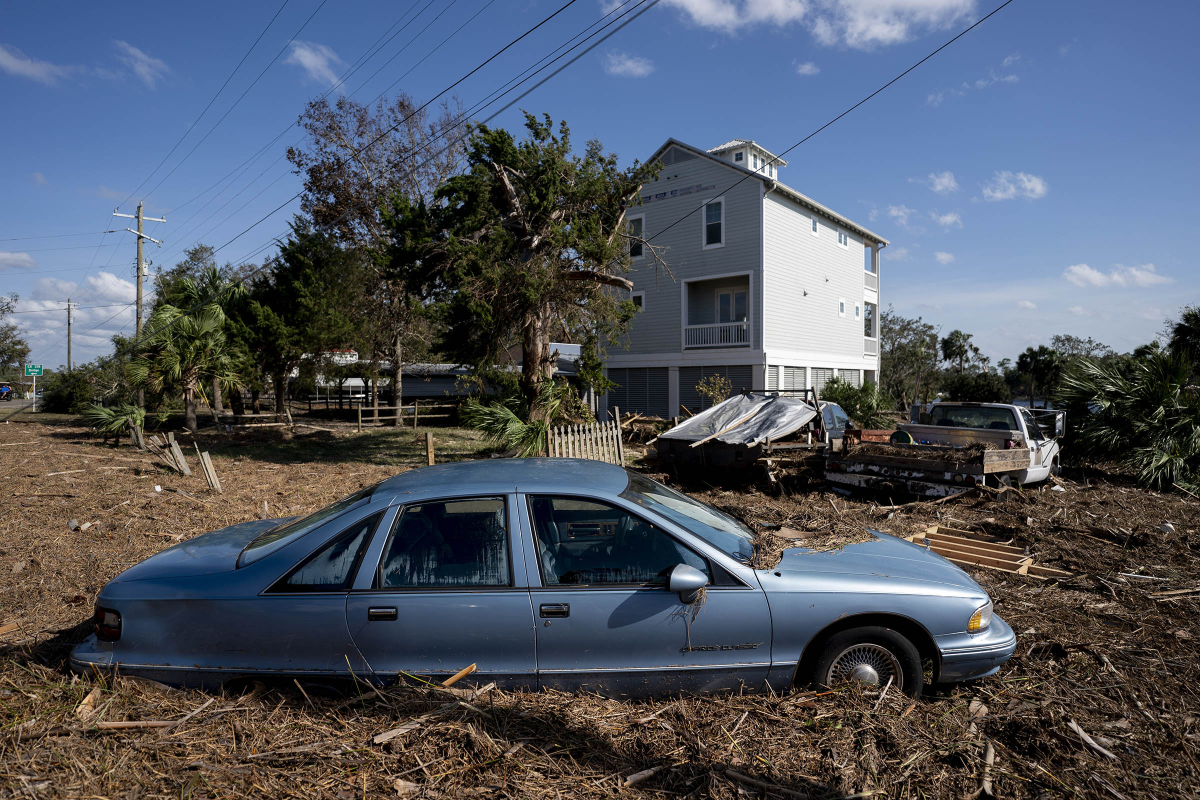 Florida communities hit three times by hurricanes grapple with how and whether to rebuild