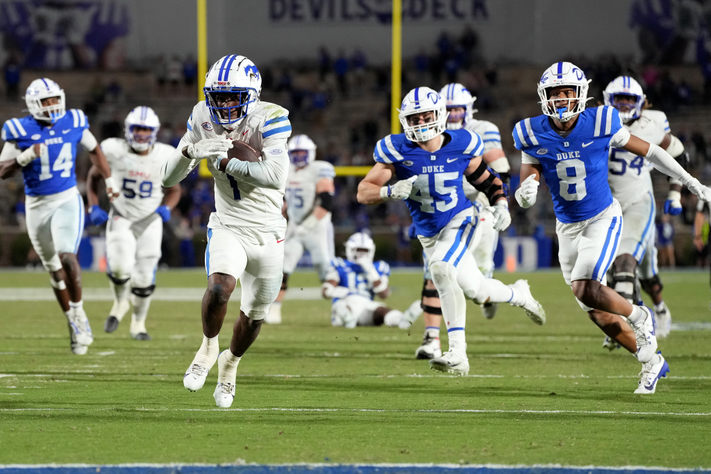 No. 22 SMU beats Duke 2827 in overtime after Blue Devils fail to