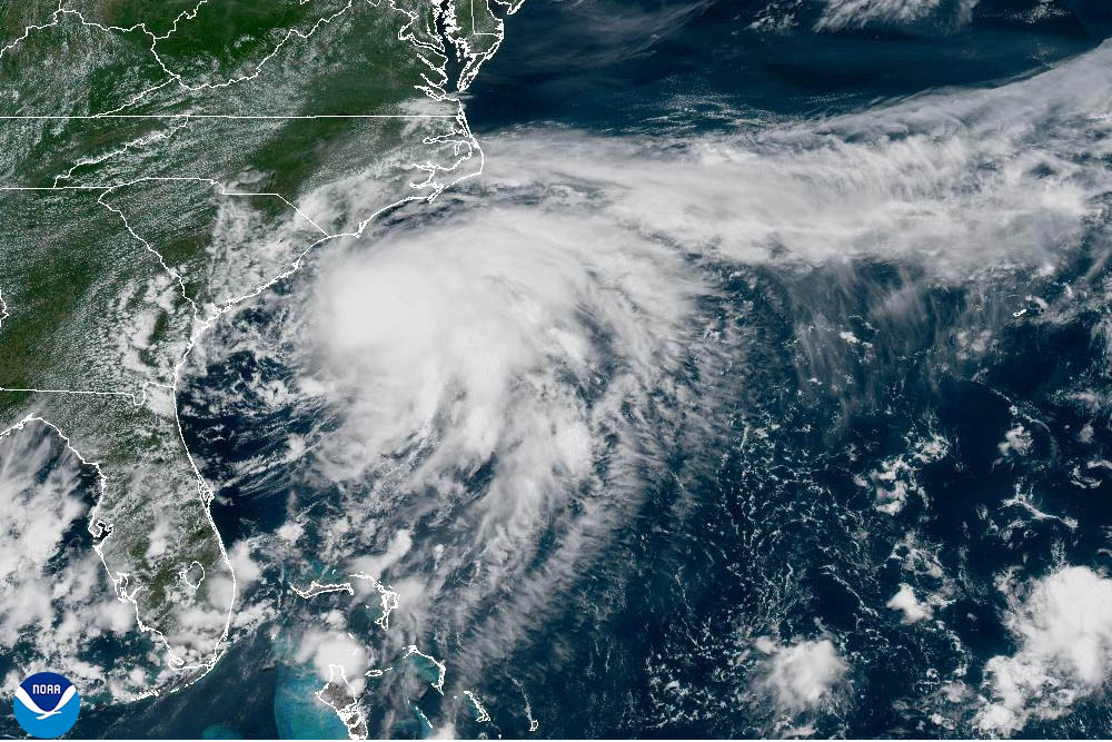 Tropical Storm Chantal forecast to bring heavy rain to the Carolinas