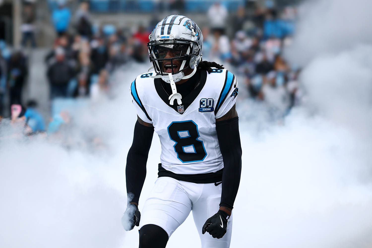 Panthers CB Jaycee Horn not seriously injured in car accident, is day to day with thumb injury
