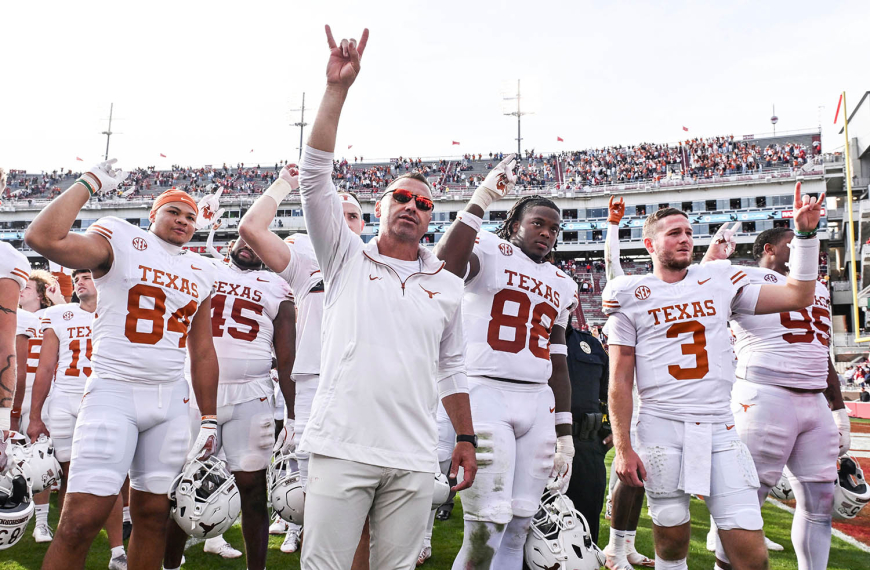 Texas is No. 1 in preseason AP Top 25 for first time, edging Penn St, Ohio St; 10 SEC teams ranked