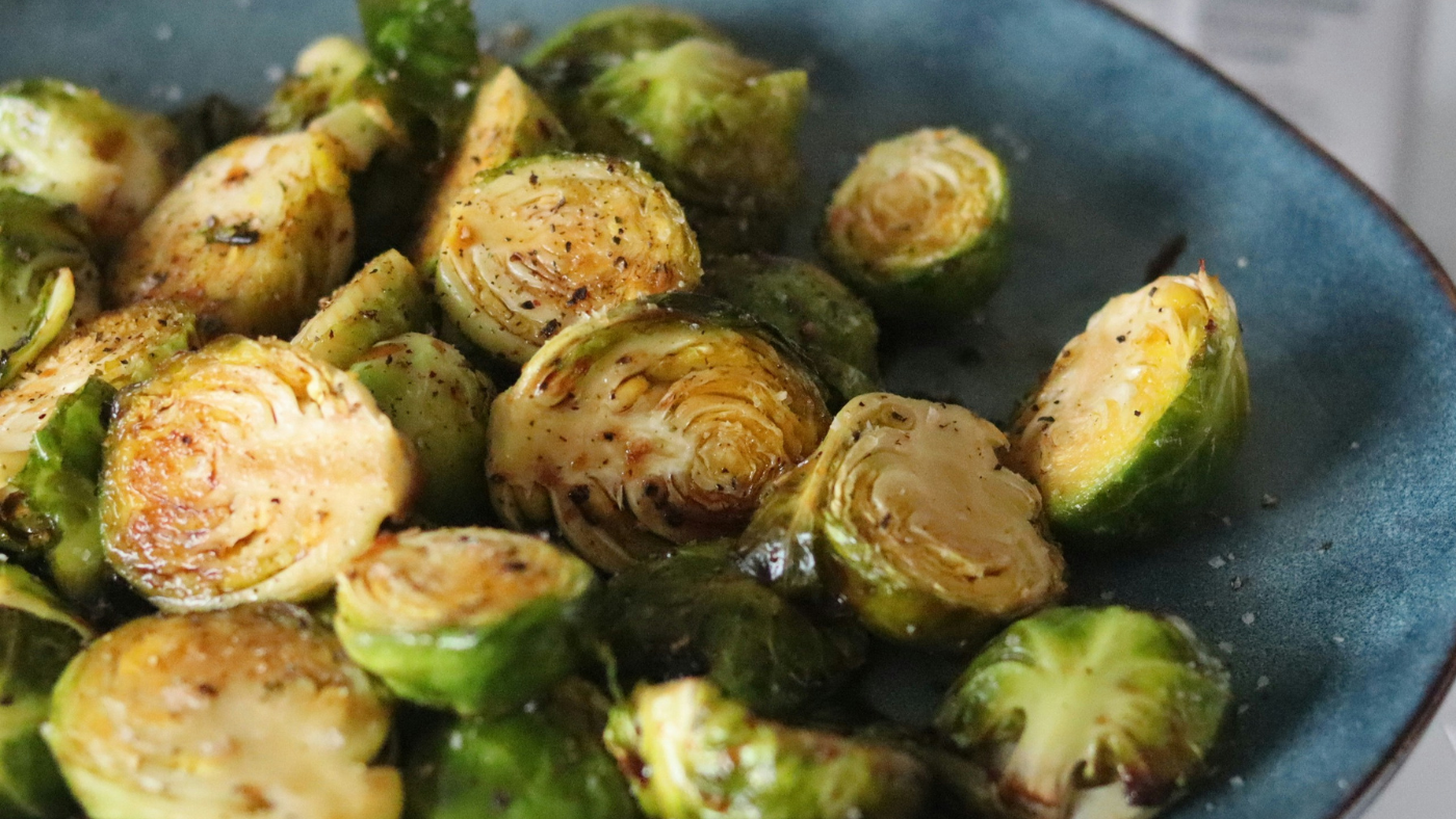 Balsamic Glazed Brussels Sprouts