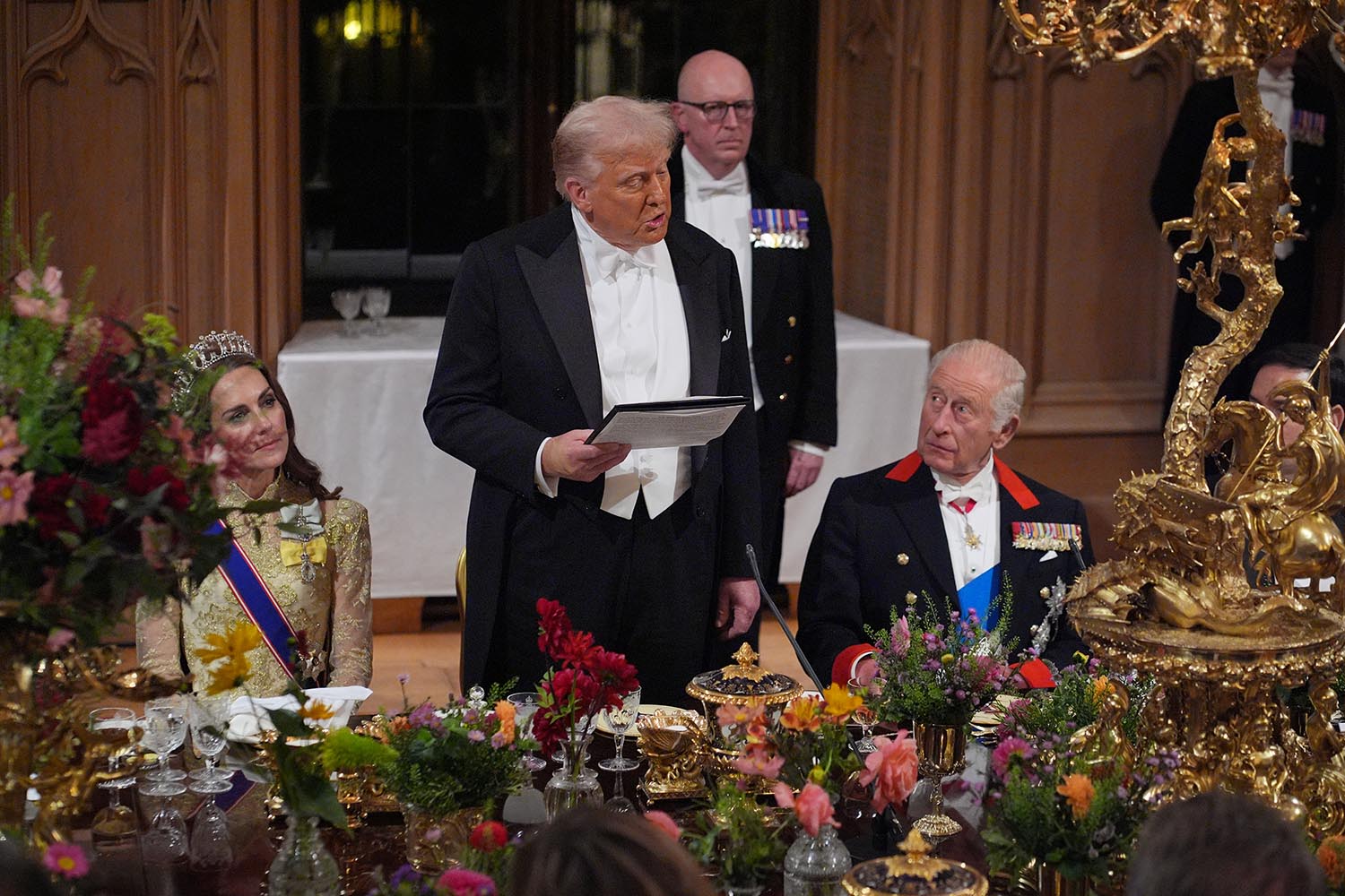 In Britain, Trump basks in a display of regal splendor with King Charles III at Windsor Castle