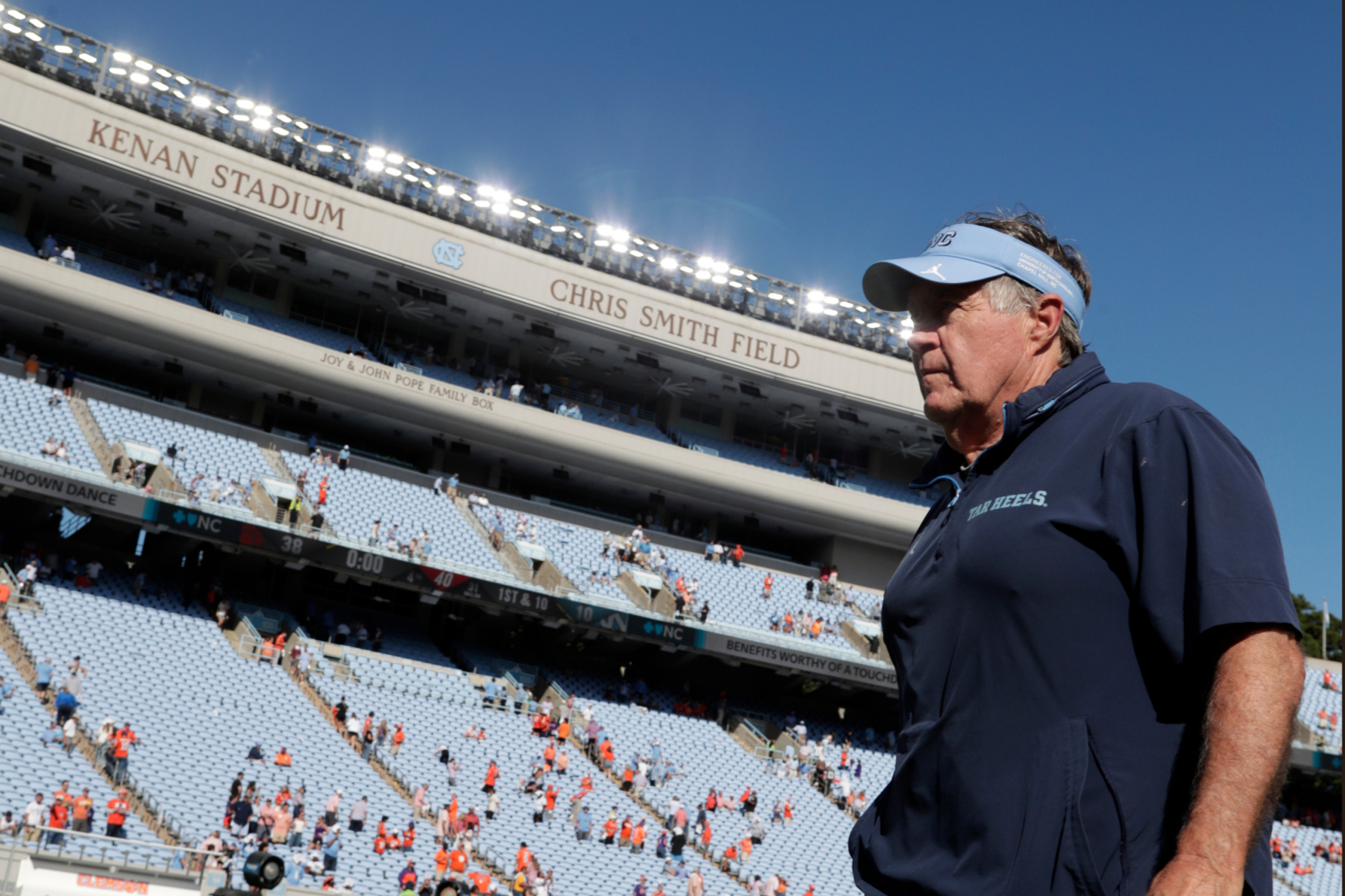 Bill Belichick says he never sought an early departure from the North Carolina job
