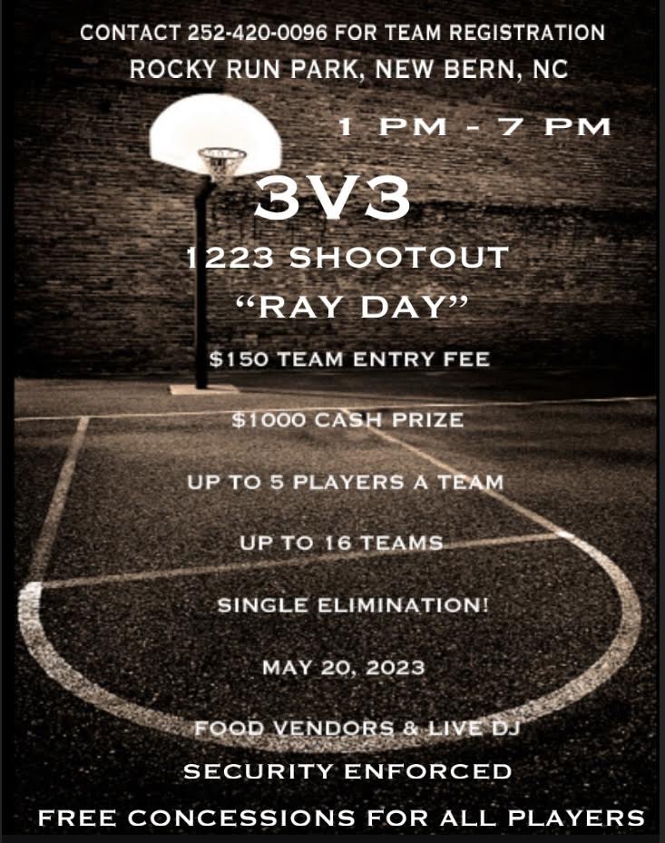 1223 ShootOut “Ray Day” Basketball Tournament