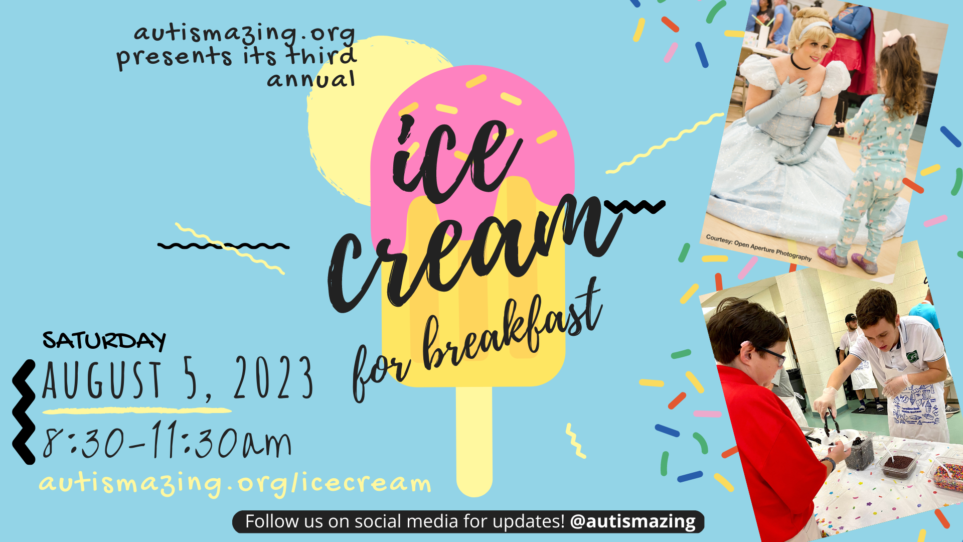 Autismazing.org’s 3rd Annual Ice Cream For Breakfast