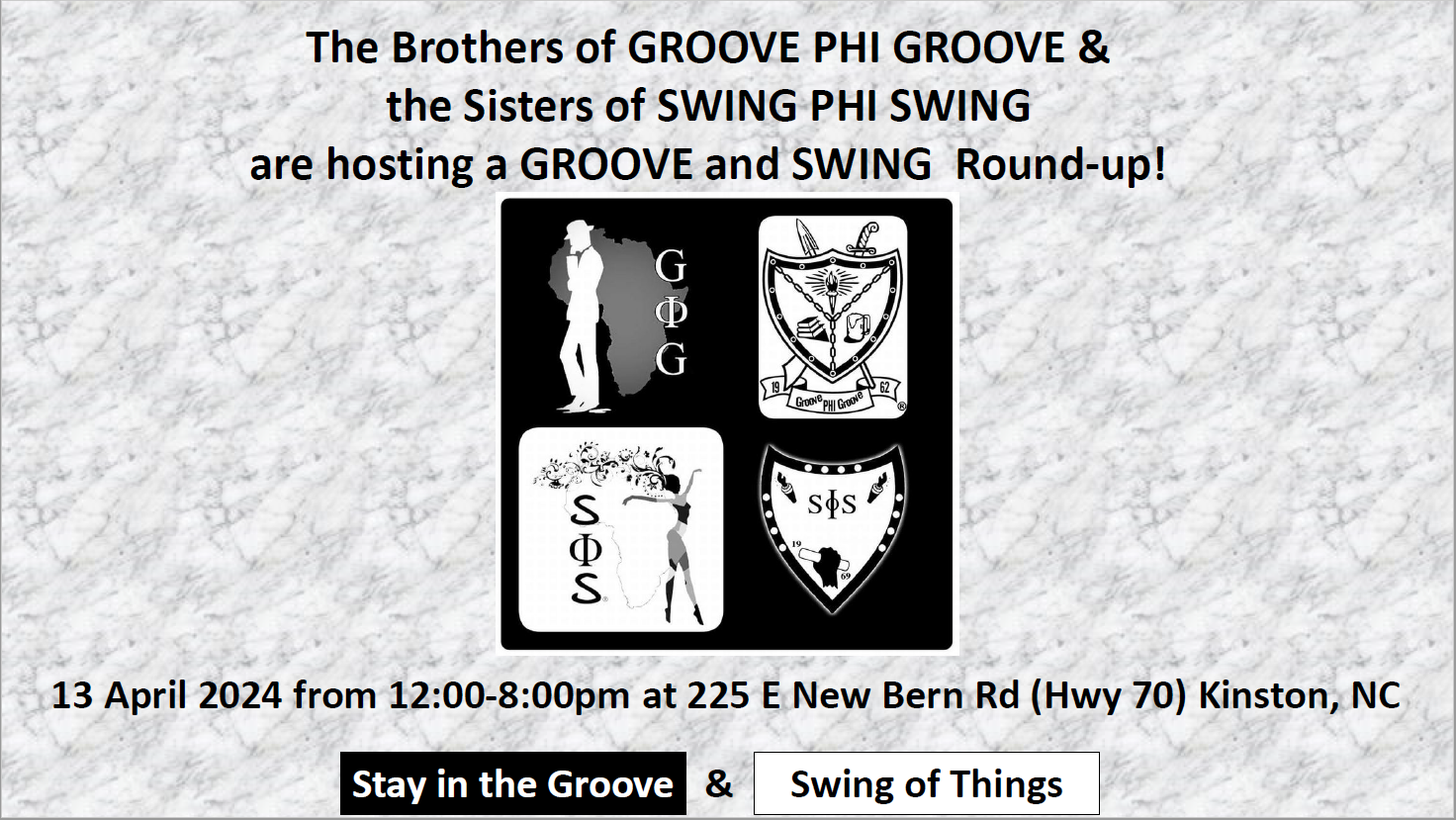 Groove Phi Groove / Swing Phi Swing Round-Up