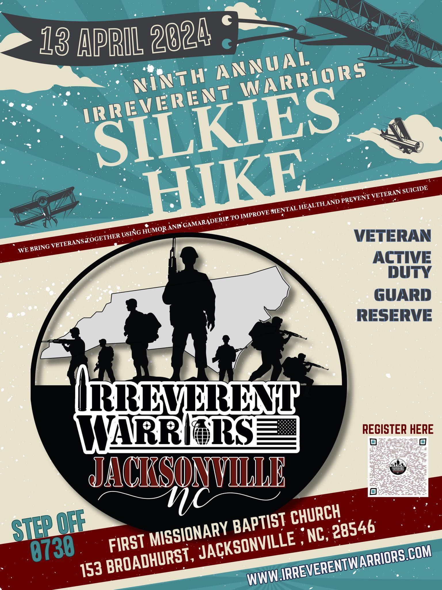 9th Irreverent warriors Silkies Hike