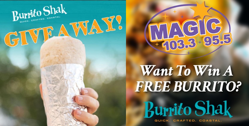 Enter to Win a Free Burrito From Burrito Shak!