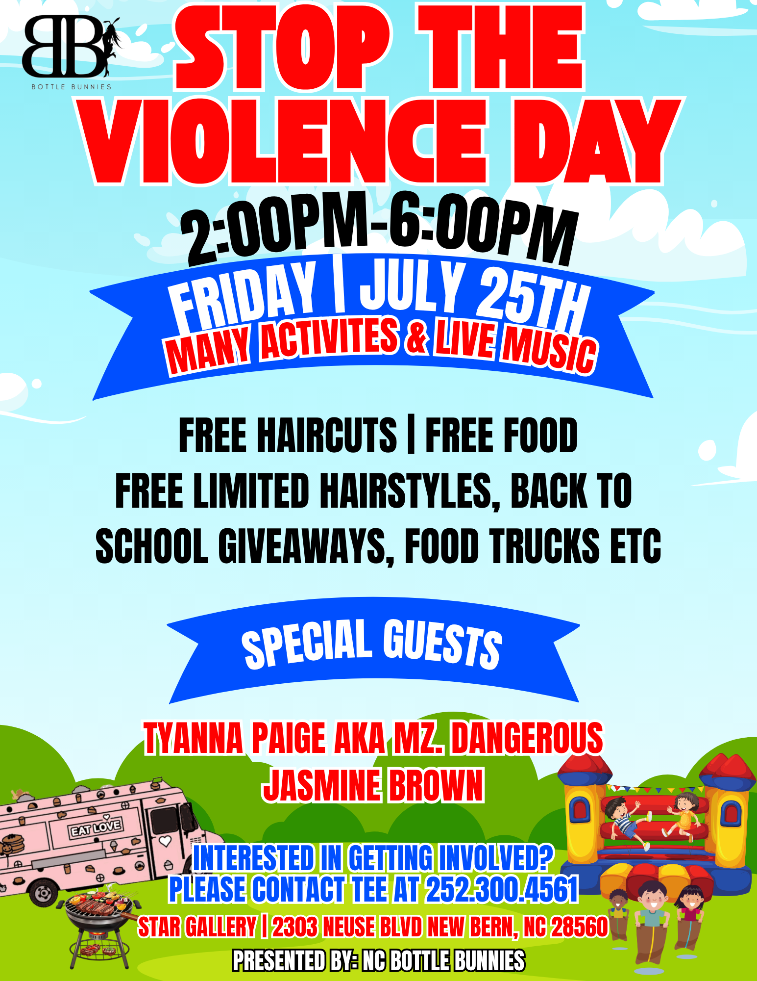 @NCBottleBunnies 2nd Annual Stop The Violence Event