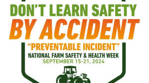 Harvest Safety Week is August 19-23