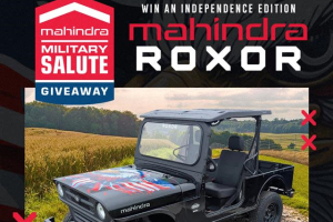 Just a Few Days Left in Mahindra Military Salute Giveaway