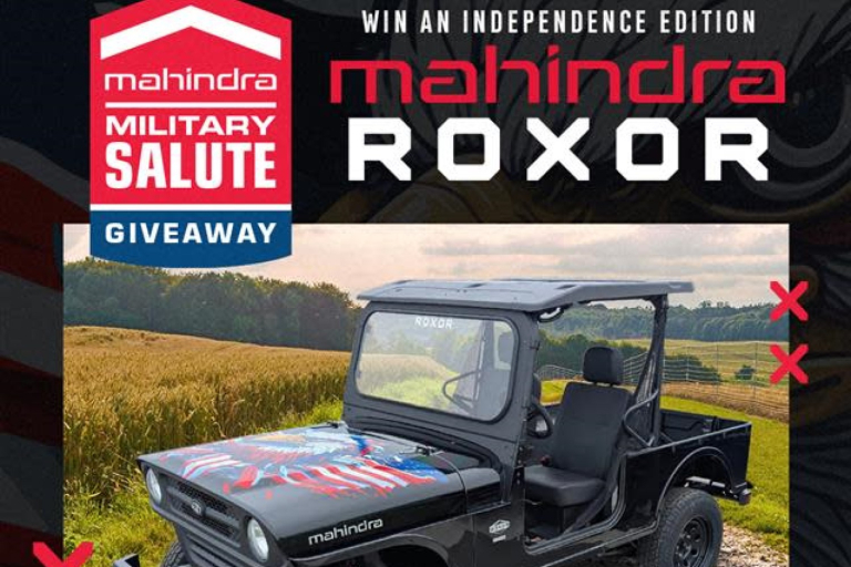 Just a Few Days Left in Mahindra Military Salute Giveaway
