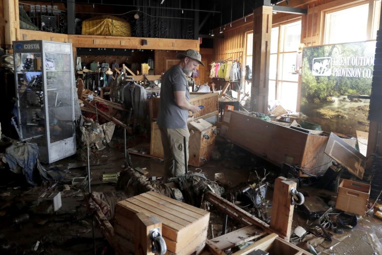 North Carolina residents can now seek state aid after Tropical Storm Chantal